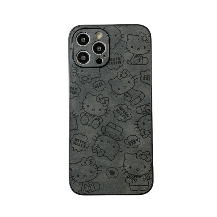 Cute Cartoon Kt Cat Phone Case for iPhone Models