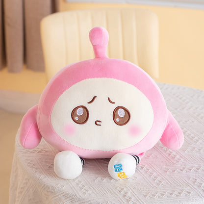 Plush Toy Set with Black Sheep and Gift Bag