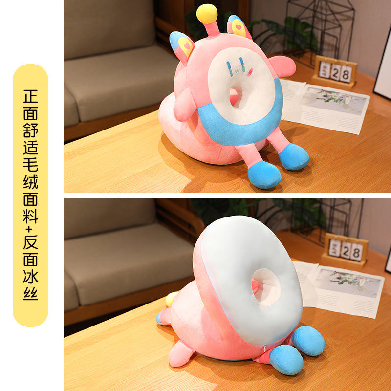 Plush Toy Set with Black Sheep and Gift Bag