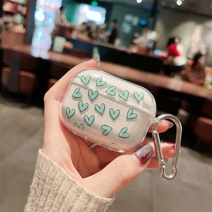 Glitter Heart Soft Case for Apple AirPods Pro 2