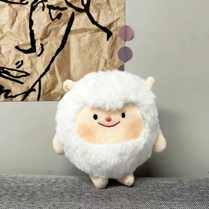 Plush Toy Set with Black Sheep and Gift Bag