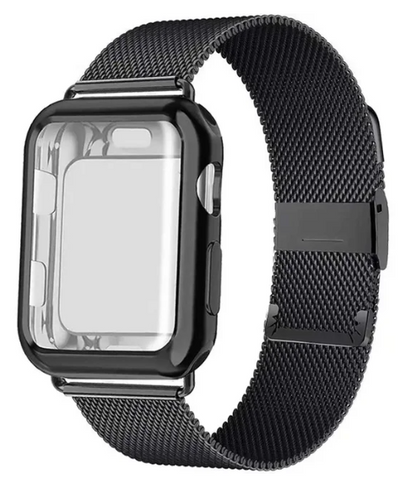 Metal Buckle Milanese Loop Band for Apple Watch