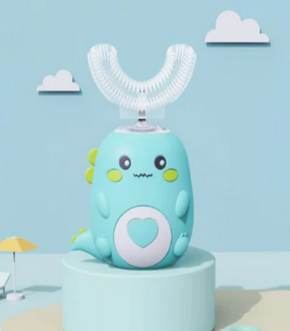 Kids Electric Toothbrush with Food-Grade Silicone Head