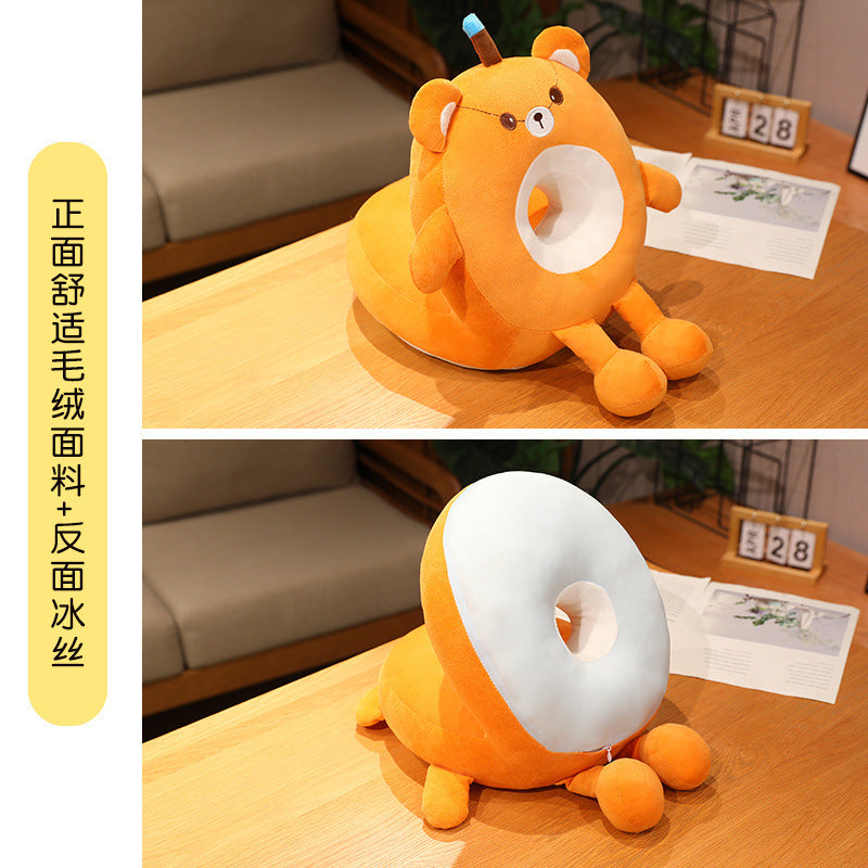 Plush Toy Set with Black Sheep and Gift Bag