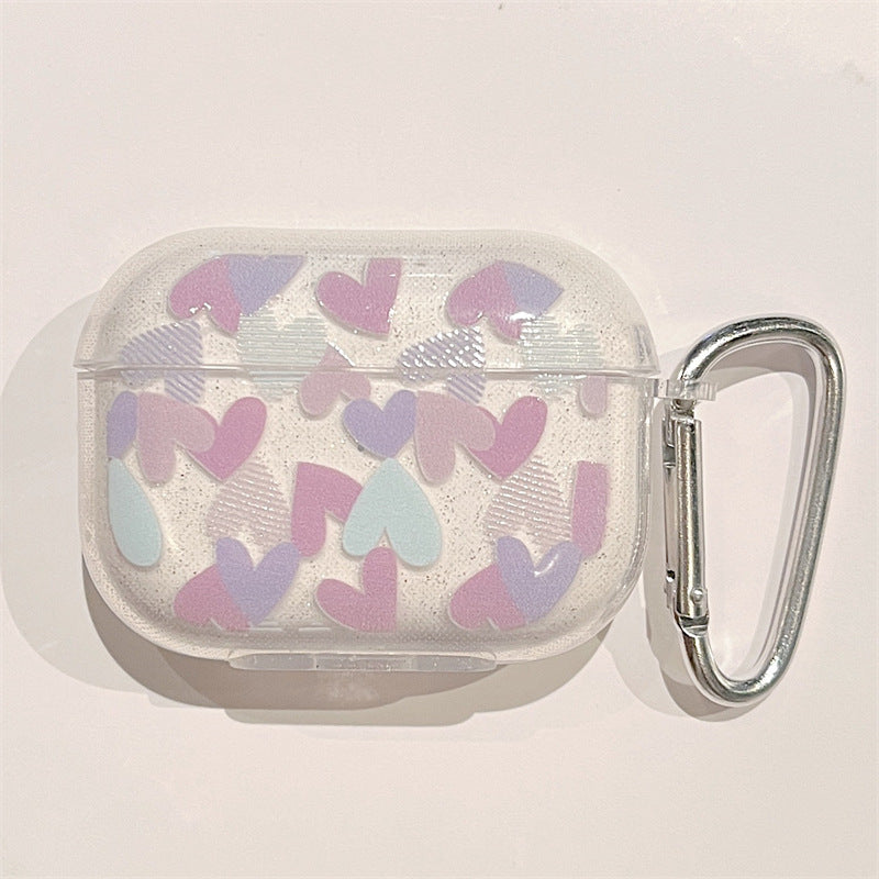 Glitter Heart Soft Case for Apple AirPods Pro 2