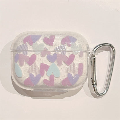 Glitter Heart Soft Case for Apple AirPods Pro 2