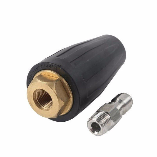 High-Pressure Washer Rotating Nozzle for Wood Carving