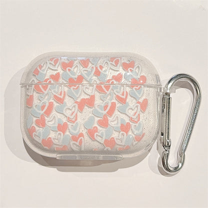 Glitter Heart Soft Case for Apple AirPods Pro 2