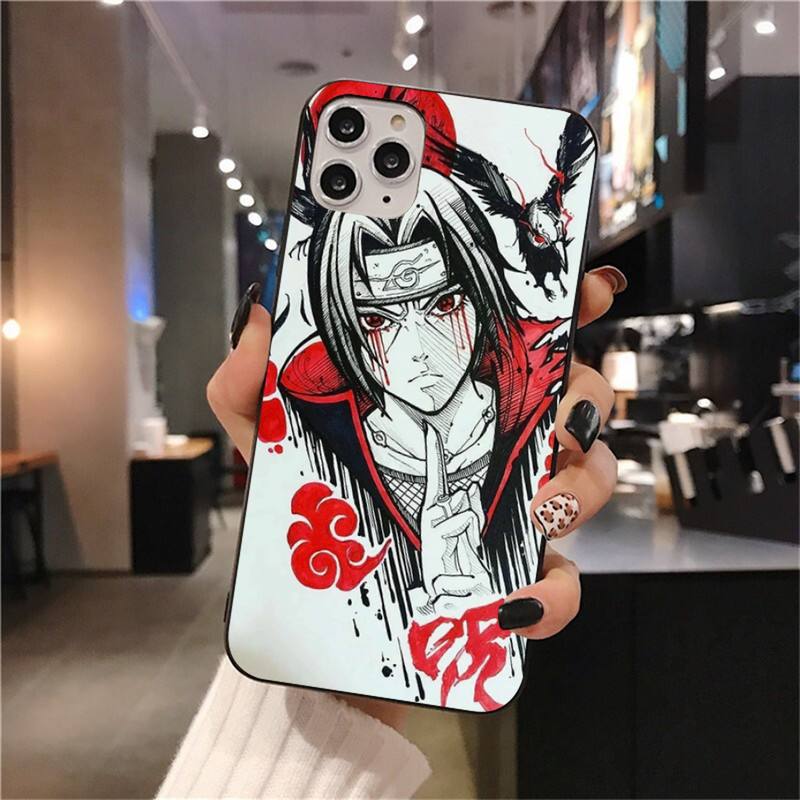 Naruto Uzumaki Itachi Uchiha Phone Case for iPhone 15