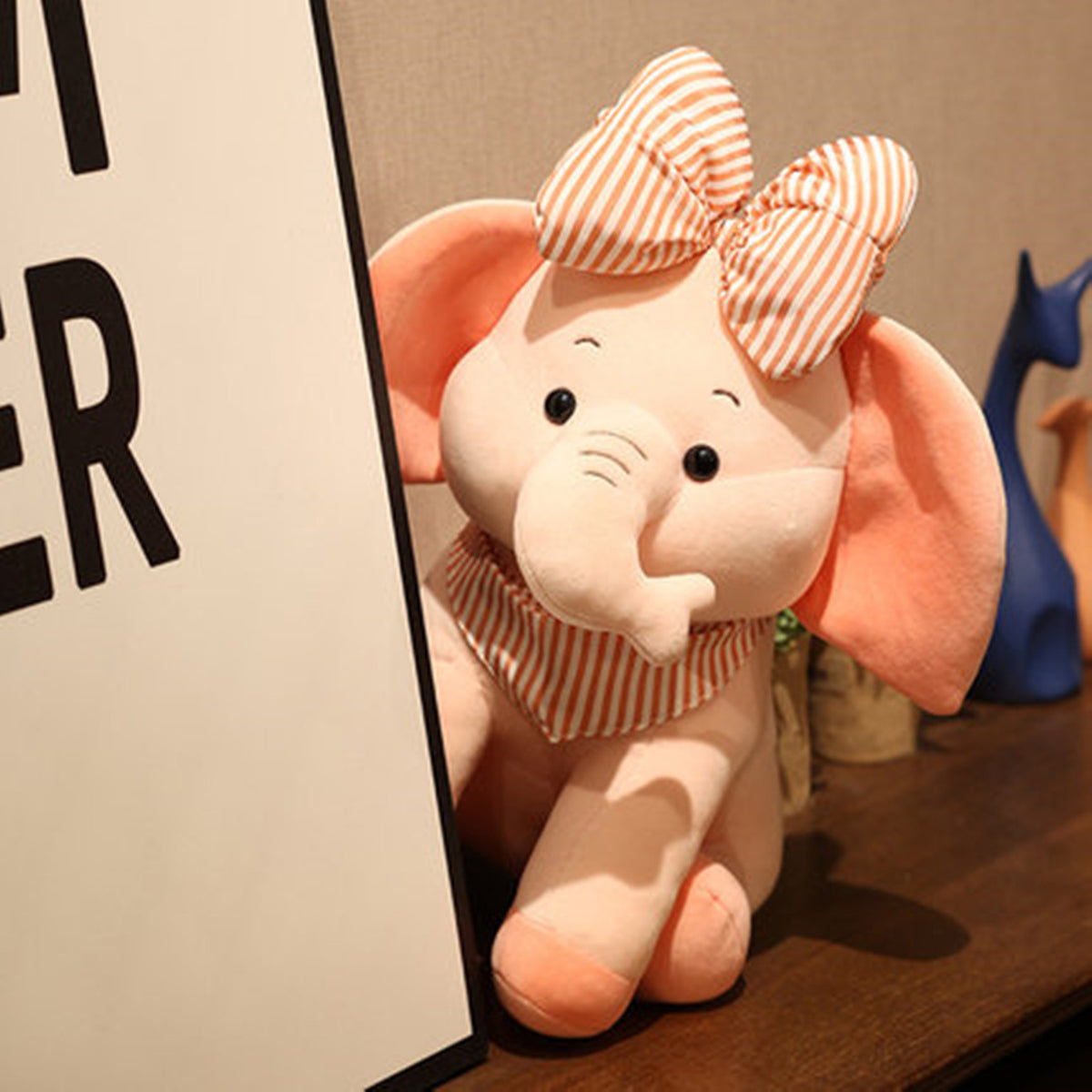 Claw Machine Plush Toy - 8-Inch Doll with Flowers