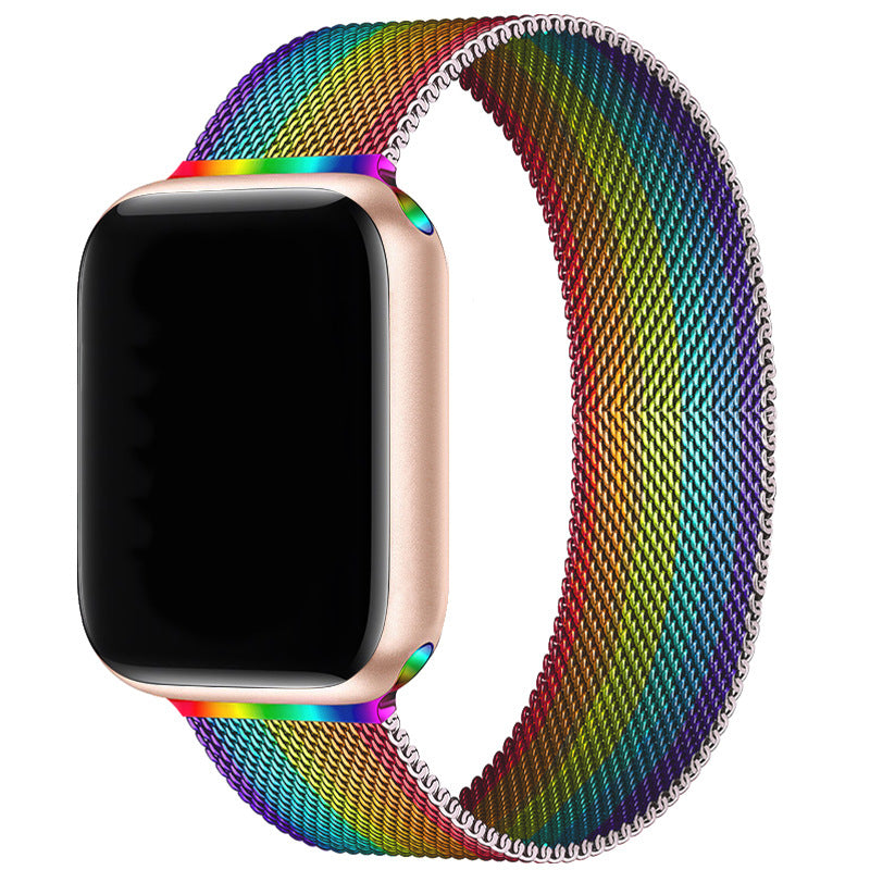 Milanese Magnetic Steel Band for Apple Watch Series 56789 SE