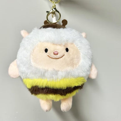 Plush Toy Set with Black Sheep and Gift Bag