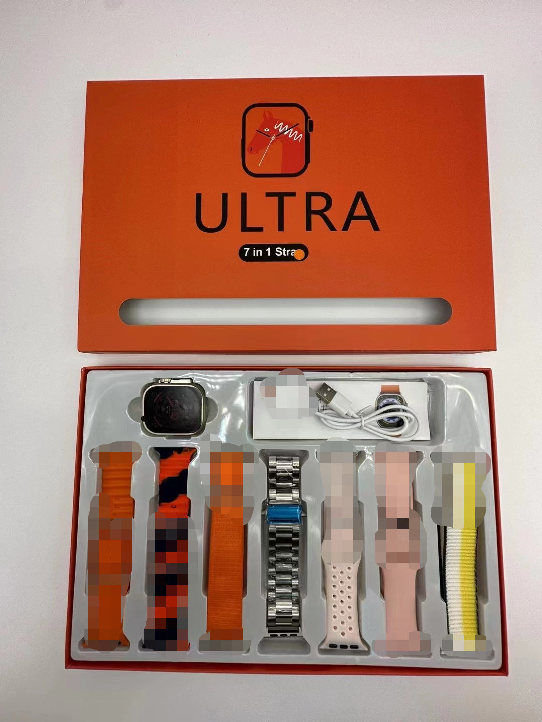 7-in-1 Smartwatch with Heart Rate and Health Monitoring
