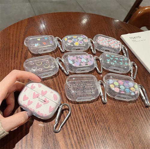 Glitter Heart Soft Case for Apple AirPods Pro 2