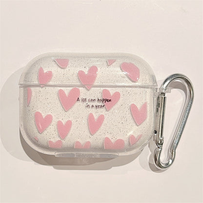 Glitter Heart Soft Case for Apple AirPods Pro 2