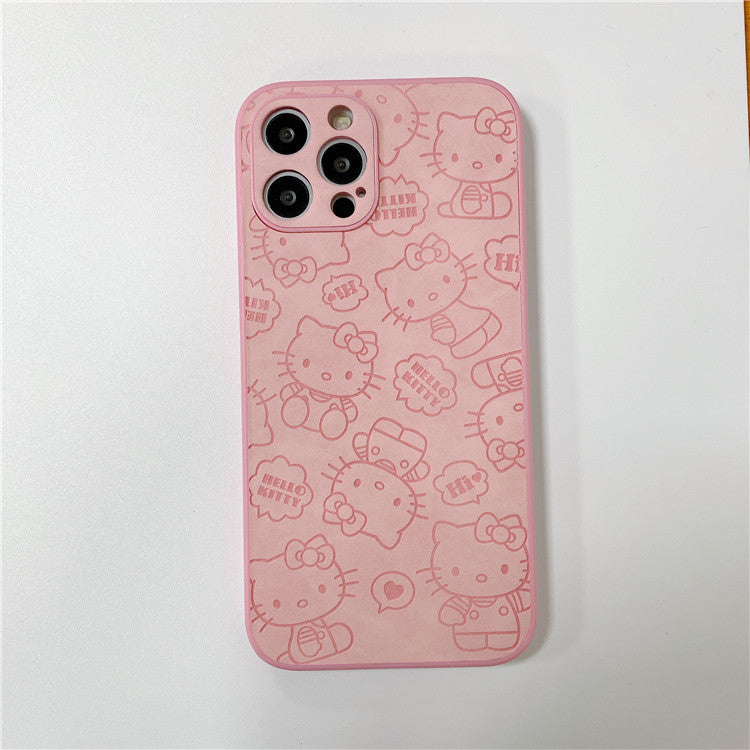 Cute Cartoon Kt Cat Phone Case for iPhone Models