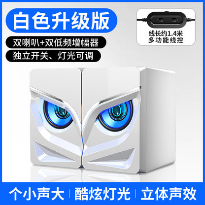 Sada V-128 USB Wired Mini Speakers for Home & Office