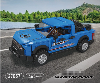 Building Block Toy Vehicle (One Set)