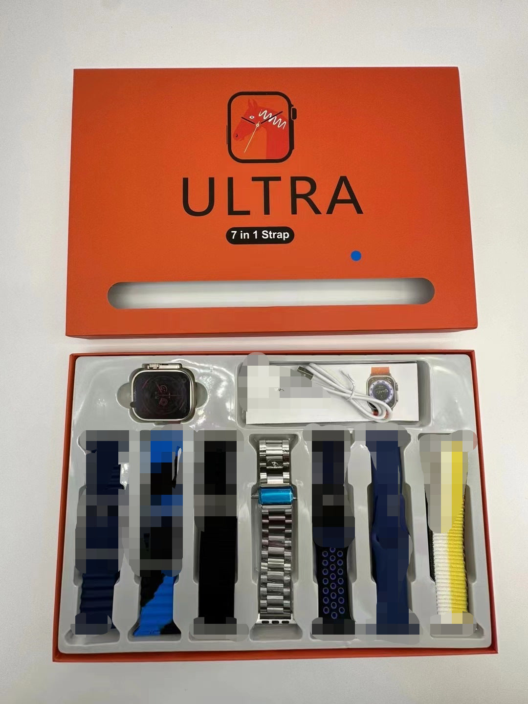 7-in-1 Smartwatch with Heart Rate and Health Monitoring