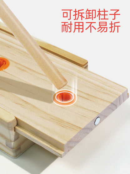 Large Wooden Tower of Hanoi - Educational Toy for Kids