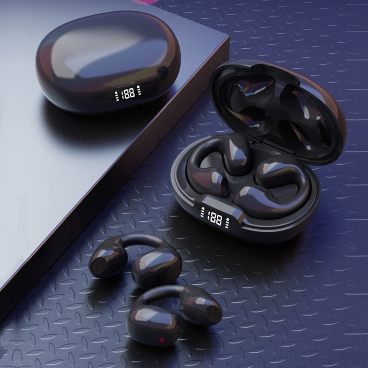 New Wireless Bone Conduction Bluetooth Earphones for Sports
