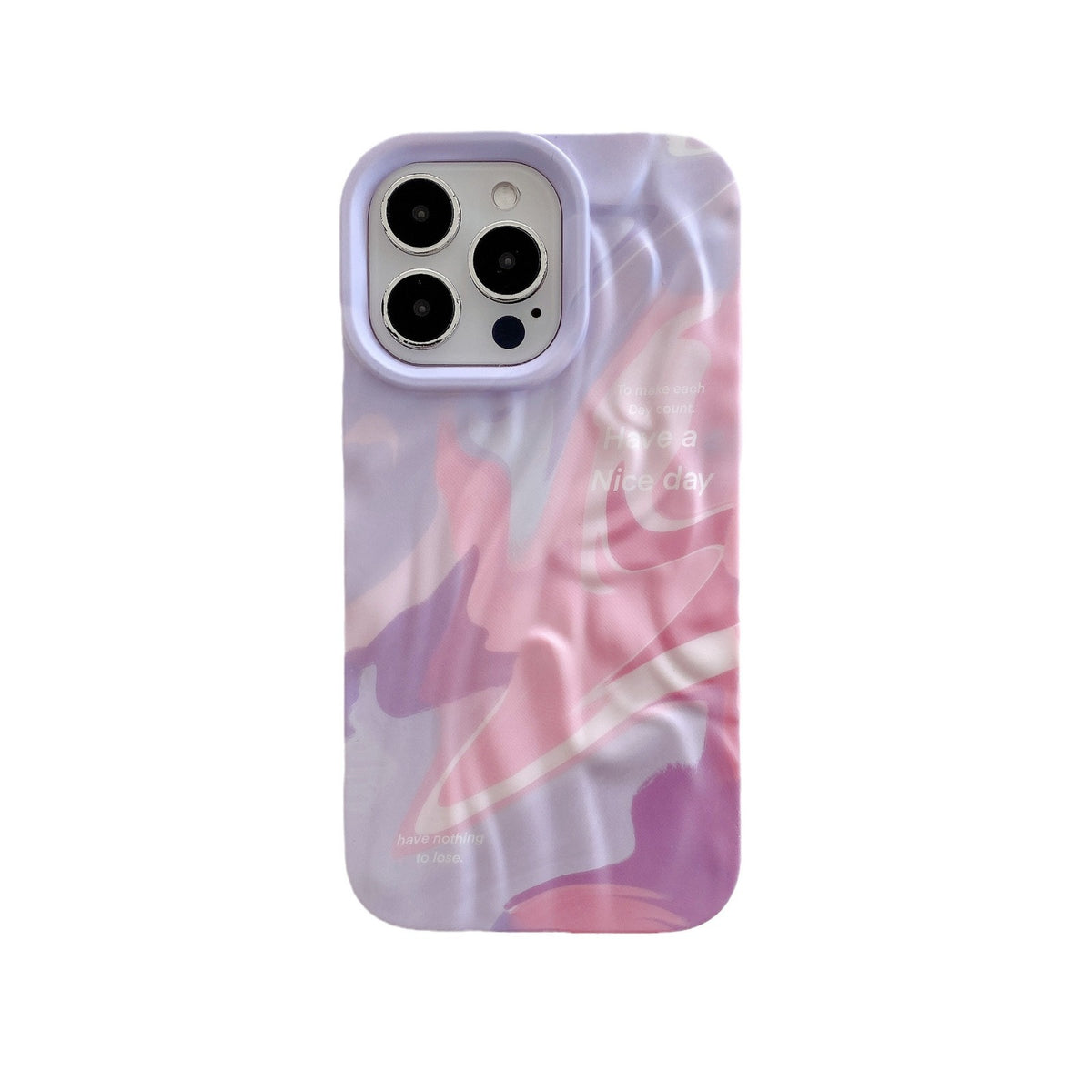 iPhone 15 Pro Max Oil Painting Silicone Case (Compatible with 14)