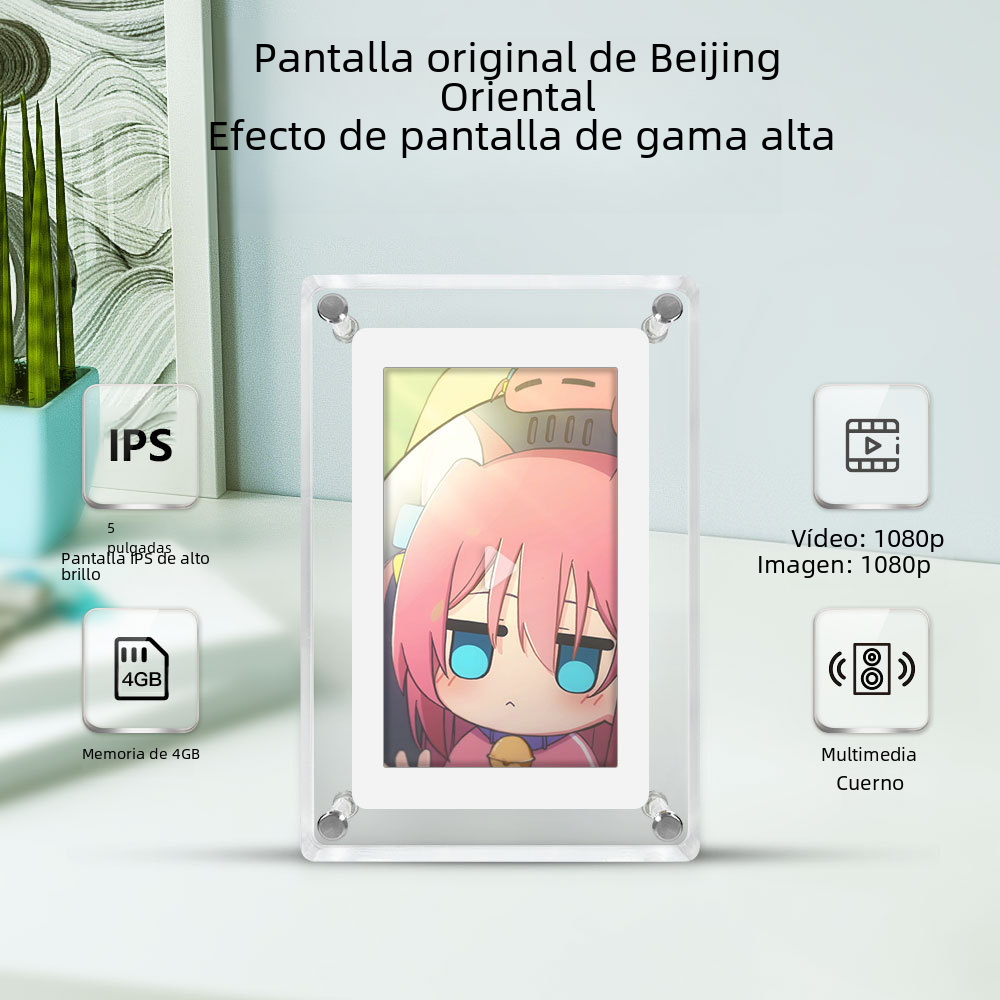 5-inch HD 1080P Digital Photo Frame Video Player