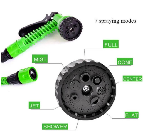 High-Pressure Car Wash Water Gun with Hose