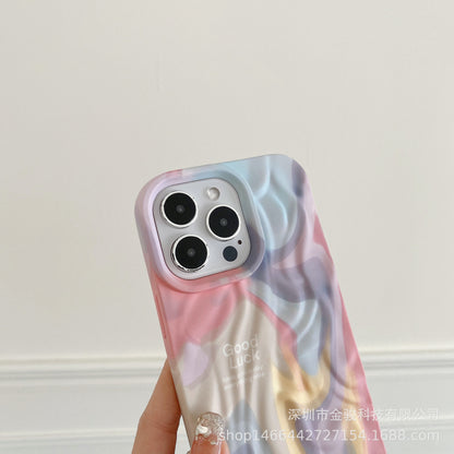 iPhone 15 Pro Max Oil Painting Silicone Case (Compatible with 14)