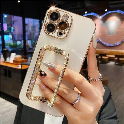 Glitter Phone Case with Stand for iPhone 15 Pro Max