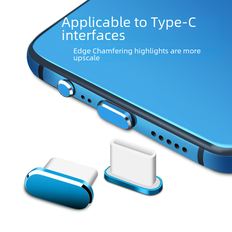 Metal USB Dust Plug for Type-C Charging Port