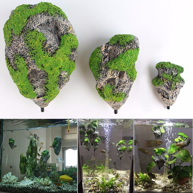 Artificial Floating Rock Aquarium Decor (Avatar Style)